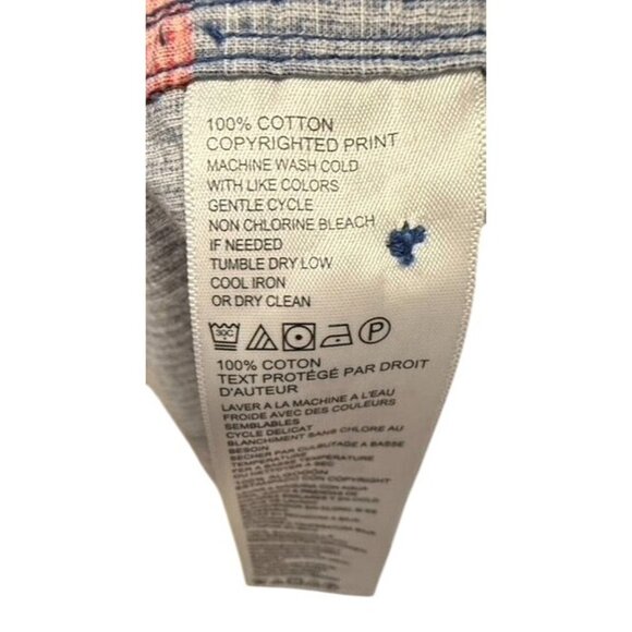 Tommy Bahama Men’s XL Hawaiian Shirt | 100% Cotton Floral Tropical Print Resort - Picture 4 of 5